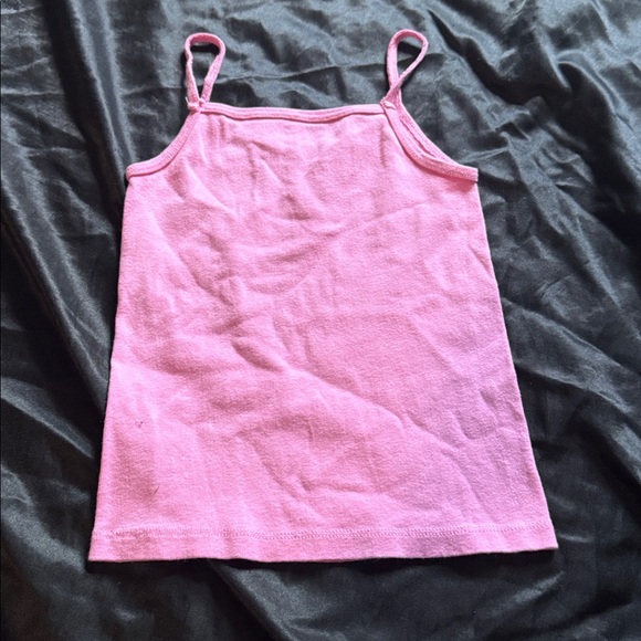 Fruit of the Loom Pink Kids Tank Top - Picture 2 of 3